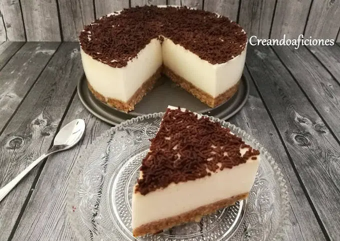 tarta de queso fresco batido sin horno - Cuántas calorías tiene el queso fresco batido