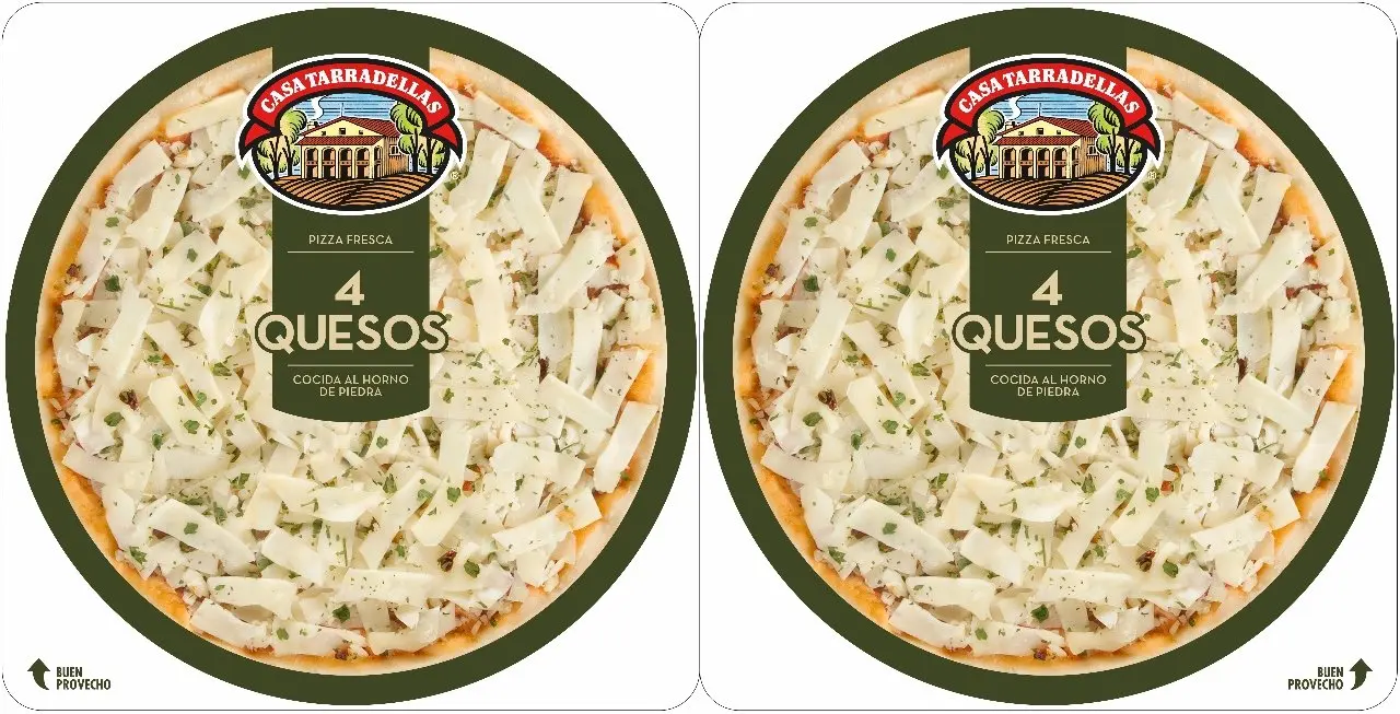 Pizza cuatro quesos Casa Tarradellas: una delicia de quesos en cada bocado - Cuántas calorías tiene una porción de pizza de cuatro quesos pizza cuatro quesos casa tarradellas - Cuántas calorías tiene una porción de pizza de cuatro quesos