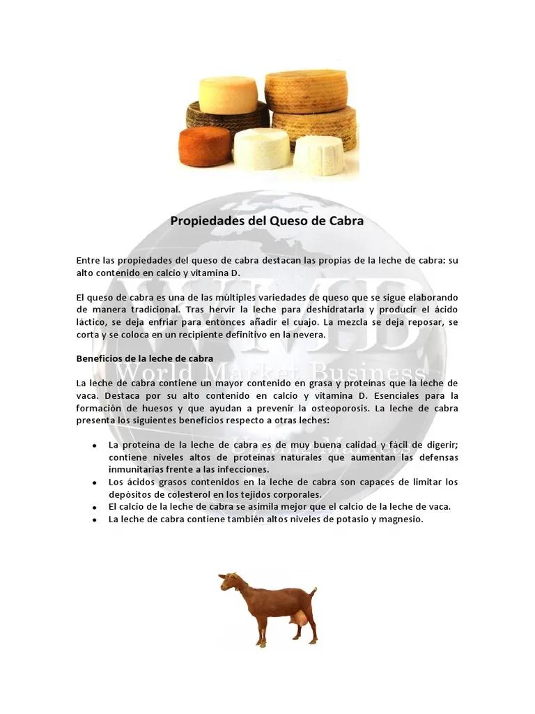 Beneficios del queso de cabra - Cuántos gramos de queso de cabra comer al día beneficio queso de cabra - Cuántos gramos de queso de cabra comer al día