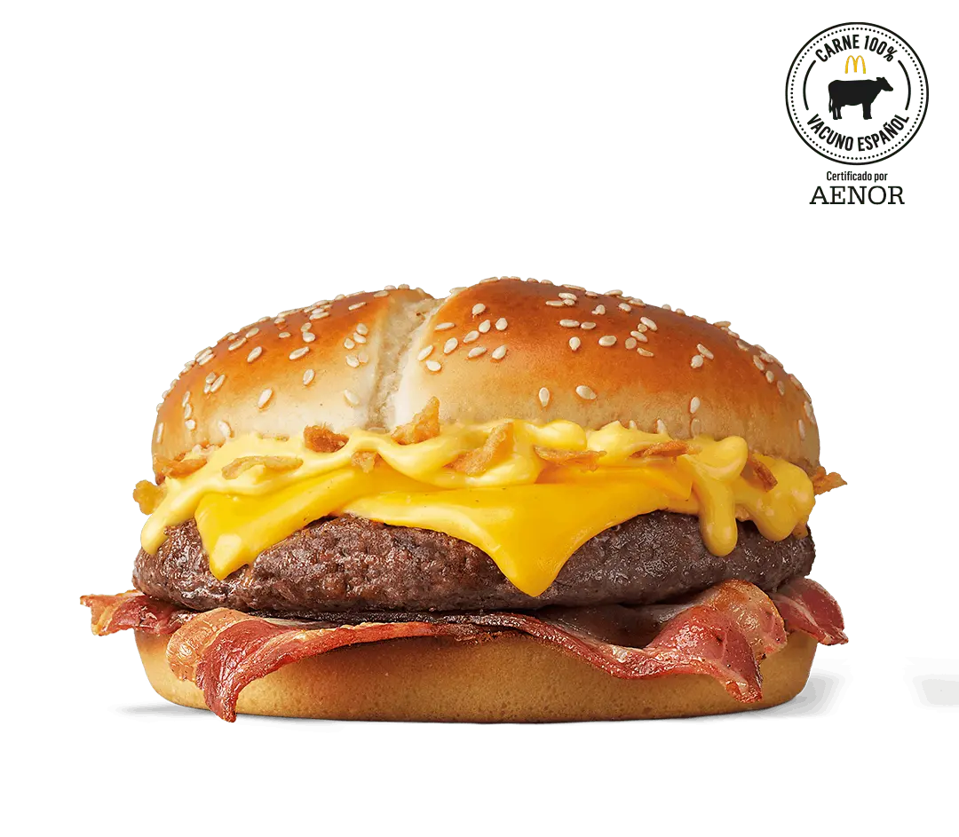 queso cheddar mcdonald's españa - Qué lleva la doble cheddar