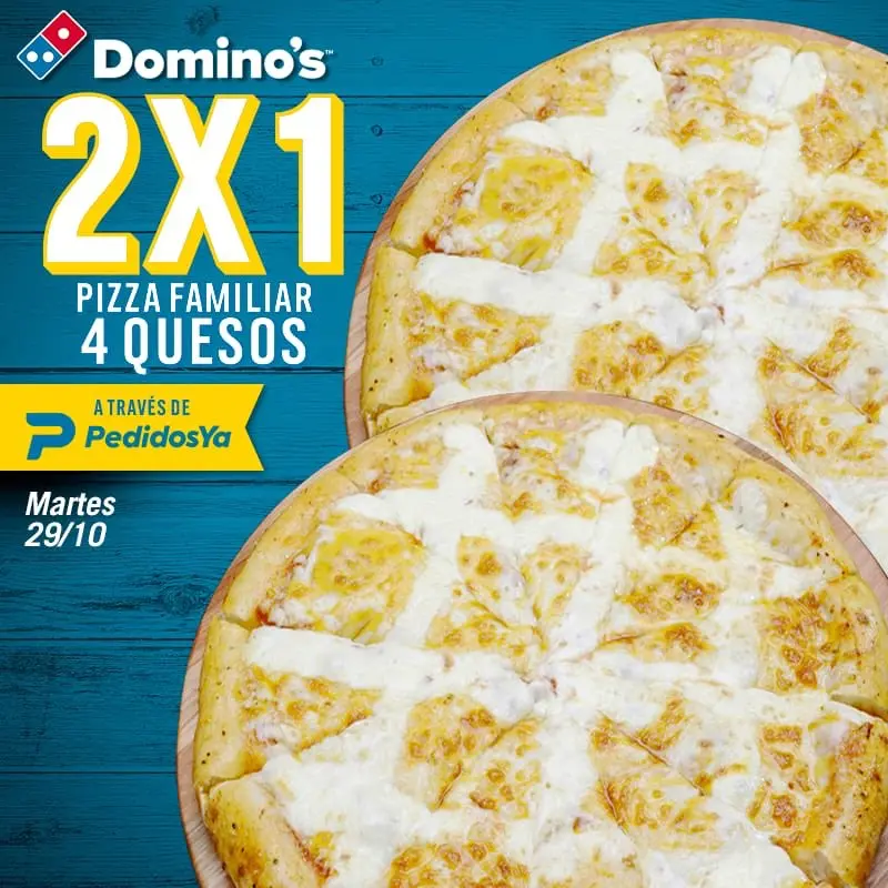 Pizza tres quesos Dominos: una delicia irresistible - Qué significa 3x1 en Dóminos pizza tres quesos dominos - Qué significa 3x1 en Dóminos