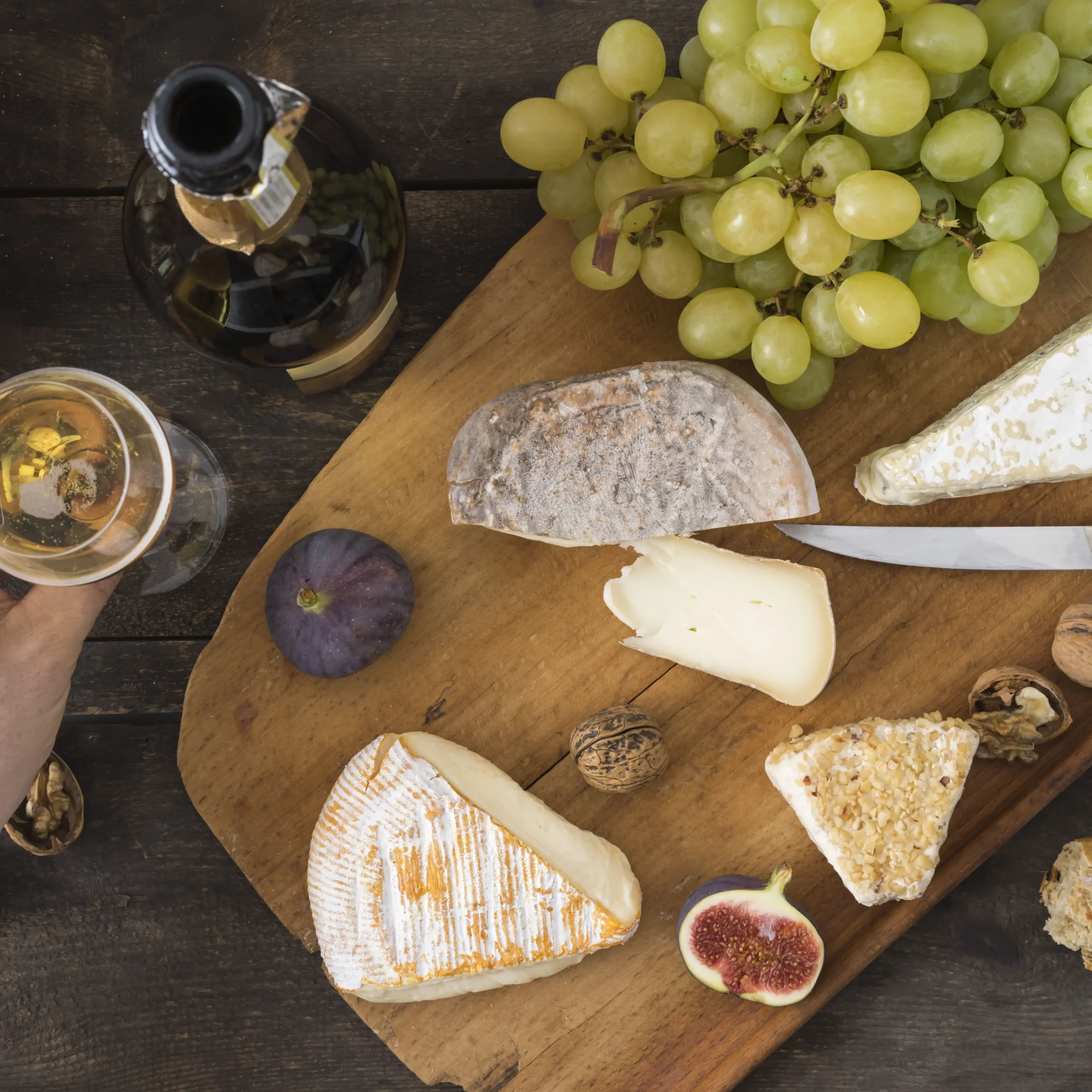 marinajes de quesos con champan - Qué vino marida mejor con quesos